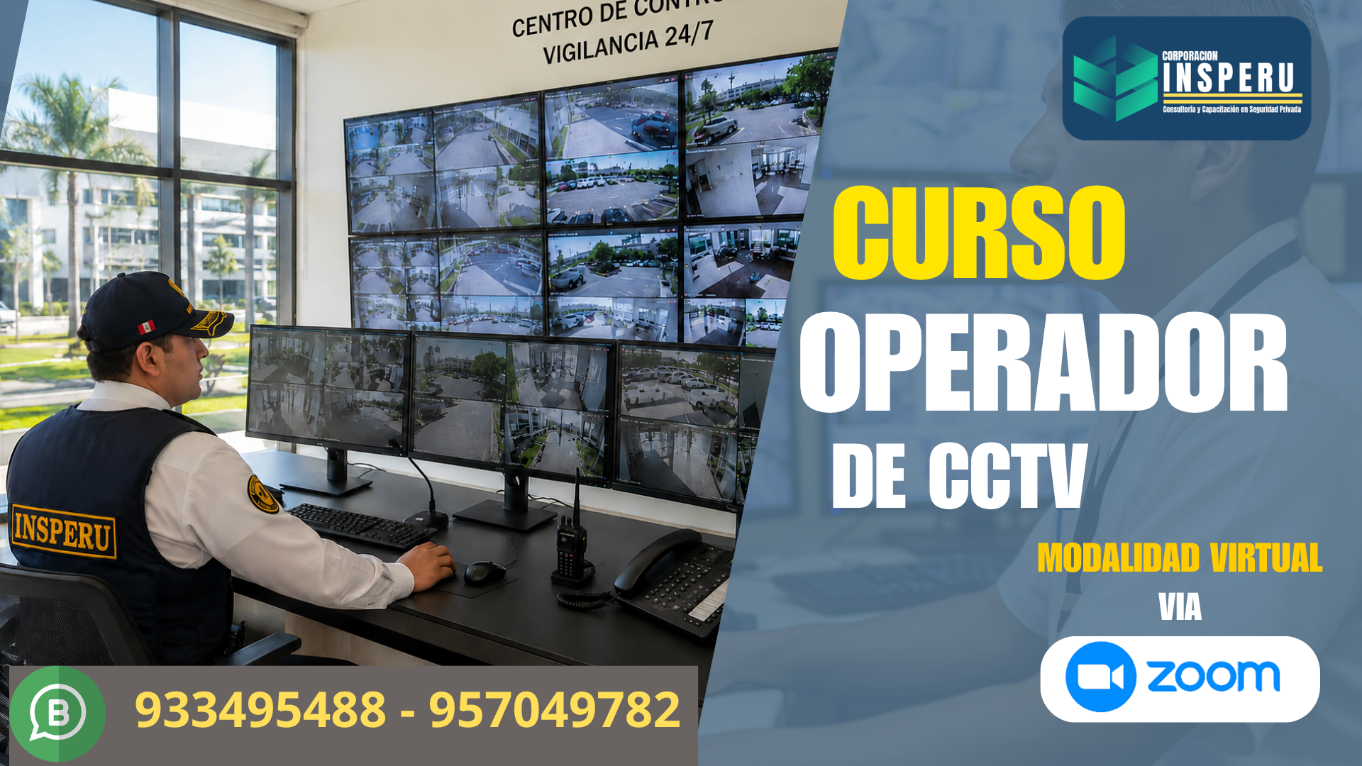 CURSO DE OPERADOR DE CCTV